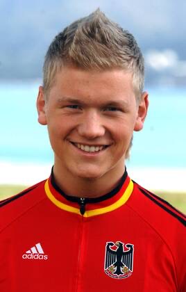 Harry William Kraft in the national team jersey, training camp Mallorca